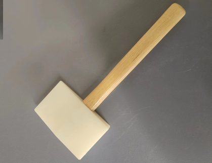 STRUXENXX White Wedged PVC Tinner's Hammer HFTZ10 for Standing Seam Metal Roofing Panel,roofer Tool