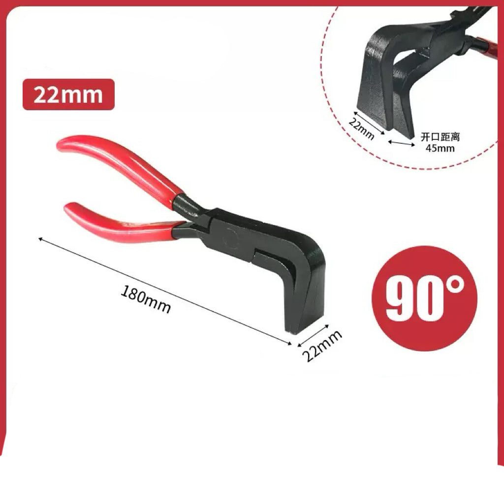 90 degrees Sheet metal pliers -22mm Small Jaw width