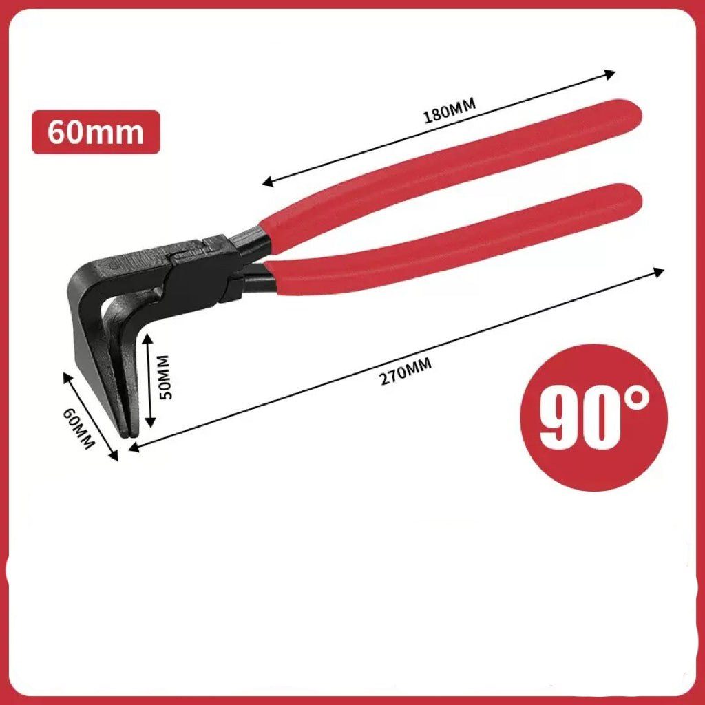 90 degrees Sheet metal pliers -60mm Jaw width