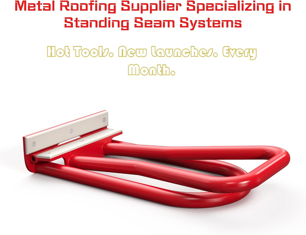Eave seam locker STRUXEN T1,Edge Folding Tool with PVC Insert for Double Lock Standing Seam Mechanical Lock panel