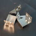 1” Stainless Steel Fixed Clips 26 Ga,500 PCS