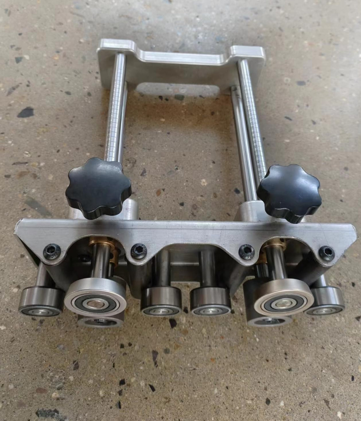 Two Station Metal Roofing Edge Roller HTF11
