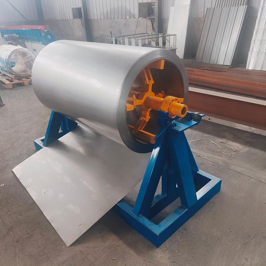 Metal Roofing horizontal Coil Decoiler (Can Be Customized!)