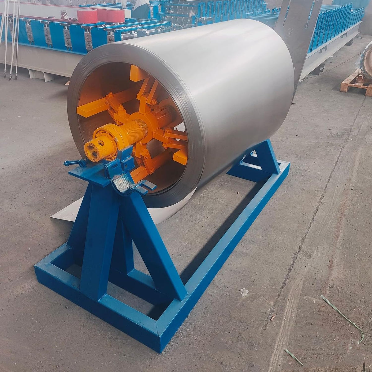 Metal Roofing horizontal Coil Decoiler (Can Be Customized!)