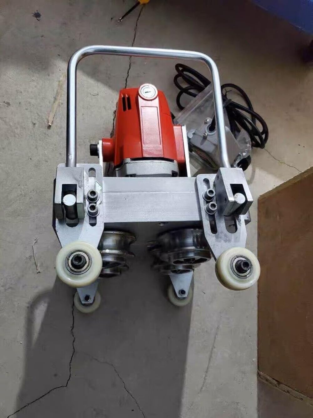 First Stage Power Seamer for Standing Seam Mechanical Lock System,Metal Roof Double Panel Tool STRUXENTOOLS