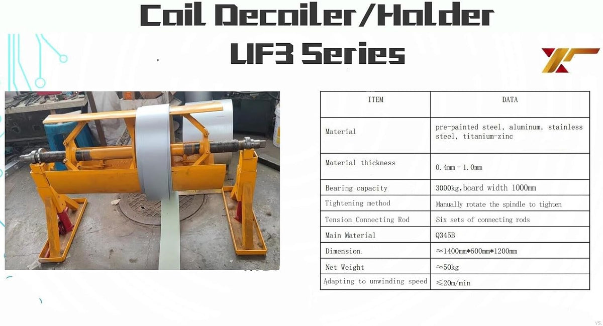 6000lbs 40"Coil Decoiler