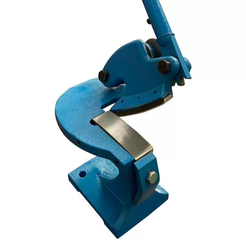 Throatless Sheet Metal Shear- 3mm (11ga) Manual Metal Cutting Tool for Stainless Steel, Mild Steel & Aluminum with 18" Leverage Handle