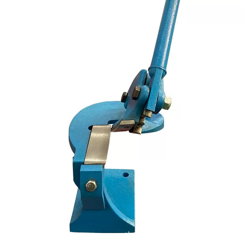 Throatless Sheet Metal Shear- 3mm (11ga) Manual Metal Cutting Tool for Stainless Steel, Mild Steel & Aluminum with 18" Leverage Handle