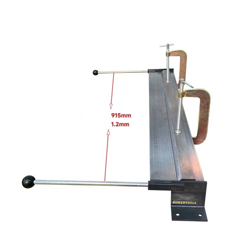 18 in. Mini Metal Bender Brake,Bending Brake, 0-90 Degrees Adjustable Steel Bender, Portable Bender Bending Bend 18 Gauge Aluminum & Bend 22-Gauge Steel