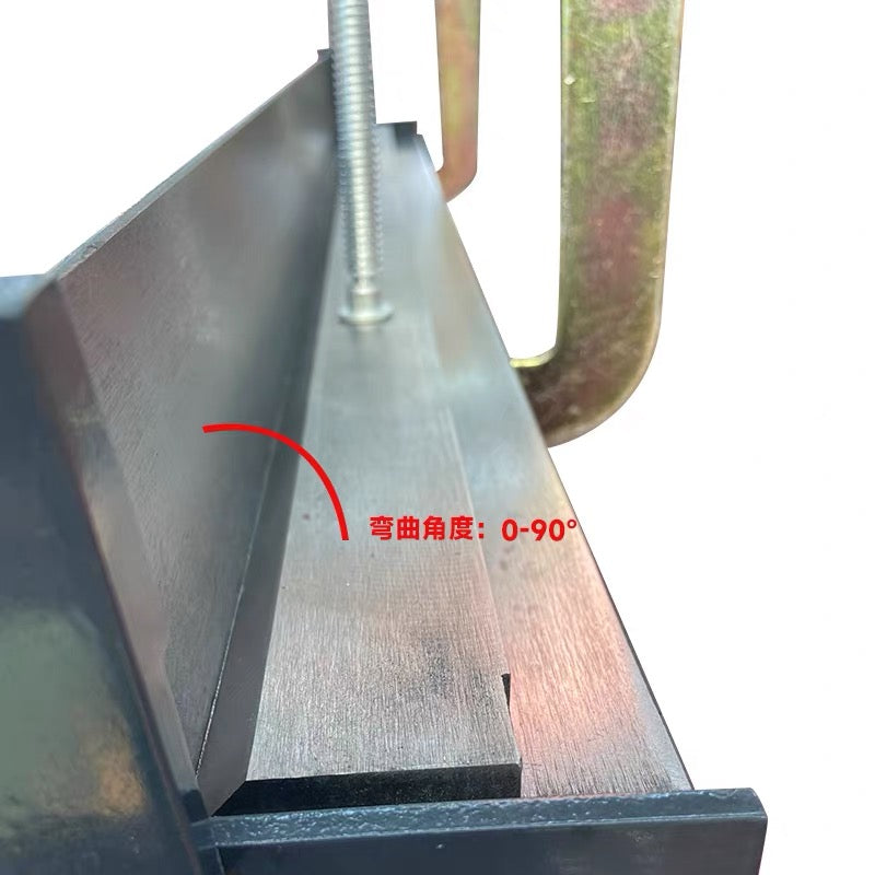 18 in. Mini Metal Bender Brake,Bending Brake, 0-90 Degrees Adjustable Steel Bender, Portable Bender Bending Bend 18 Gauge Aluminum & Bend 22-Gauge Steel